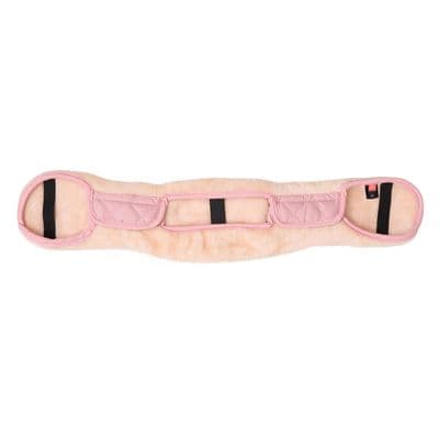 IMPERIAL RIDING GIRTH COVER FUR IRHGO STAR CLASSY PINK