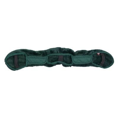 IMPERIAL RIDING GIRTH COVER FUR IRHGO STAR FOREST GREEN