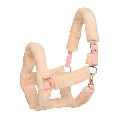 IMPERIAL RIDING HEADCOLLAR FUR IRHGO STAR CLASSY PINK