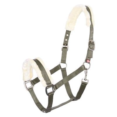 IMPERIAL RIDING HEADCOLLAR IRHCLASSIC FUR OLIVE GREEN