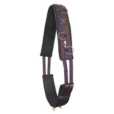 IMPERIAL RIDING LUNGING GIRTH DELUXE EXTRA MULTI BORDEAUX