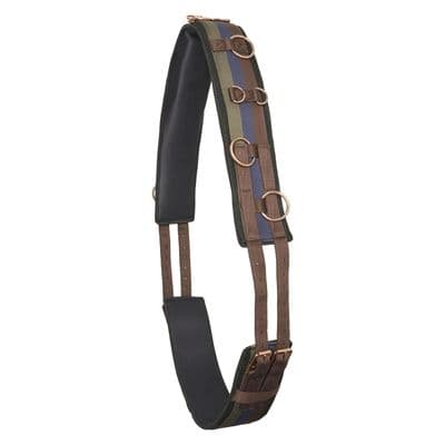 IMPERIAL RIDING LUNGING GIRTH DELUXE EXTRA MULTI WALNUT