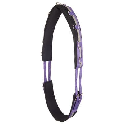 IMPERIAL RIDING LUNGING GIRTH NYLON IRHDELUXE ROYAL PURPLE