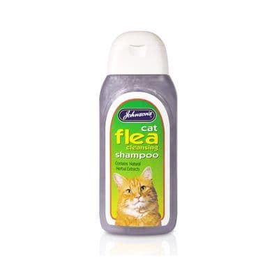 JOHNSON'S VETERINARY CAT FLEA CLEANSING SHAMPOO - 125 ML