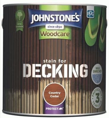 Johnstone's Decking Stain 2.5L - County Cedar