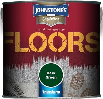 Johnstone's Garage Floor Paint 2.5L - Dark Green