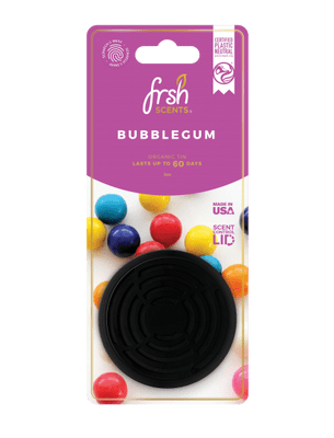 JRP Fresh Tin Air Freshener Carded - Bubblegum