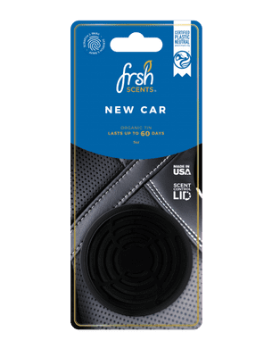JRP Fresh Tin Air Freshener Carded - New Car
