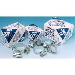 Jubilee Hose Clip - Mild Steel Zinc Plated - 35 - 50mm Box 10