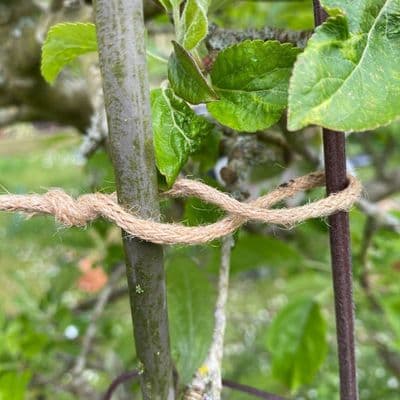 Jute Covered Wire Twist Tie 5mm x 5m