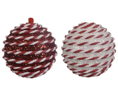 Kaemingk Foam Bauble With Hanger - 8cm