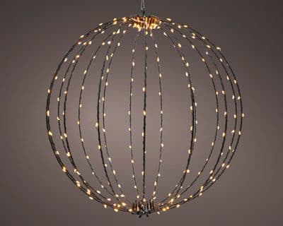 Kaemingk Frame Light Black & Warml White - 192 Micro LED