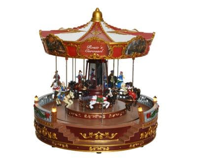 Kaemingk LED Christmas Carousel - 28 Light