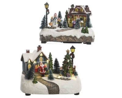 Kaemingk LED Christmas Scene - Assorted
