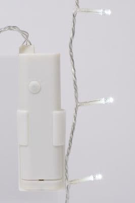 Kaemingk LED Durawise Outdoor Twinkle Lights - 96 Bulb Cool White With Clear Cable