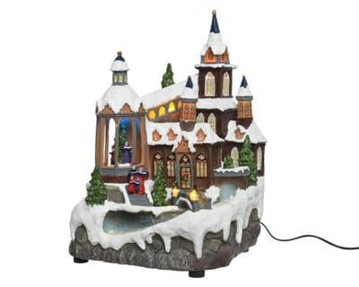 Kaemingk LED Fibre Optic Christmas Village - 8 LEDs