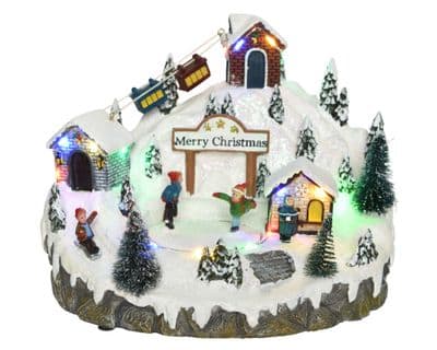 Kaemingk LED Winter Scenery - Battery Operated 16 Light
