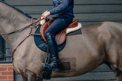 KM Elite Teddy Soft Half Lined GP Numnah