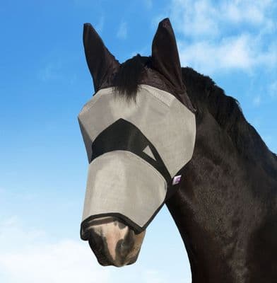 KM Fly Mask with Ears and Nose