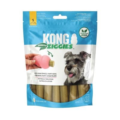 KONG ZIGGIES ENHANCED CHEWS PUPPY