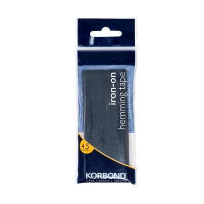 Korbond Hemming Tape Black - 4.5m