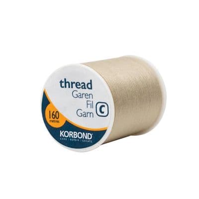 Korbond Khaki Thread - 160m