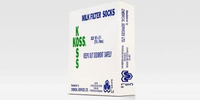 Koss Milk Filter Socks  - 10.5