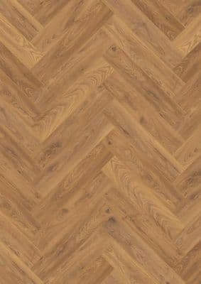 Kronospan Herringbone Firebrand Oak Laminate Flooring - 0.87m2