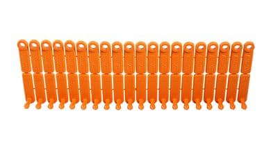 Lamb Eartag - 0-99 - Orange