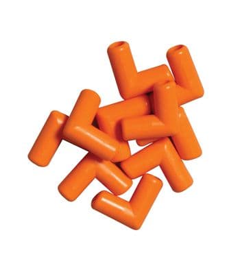 Lamb Teat + Big Softy Teat Elbow  - Orange