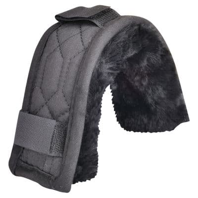 Lambskin Nose or Chin Protection Black/Black
