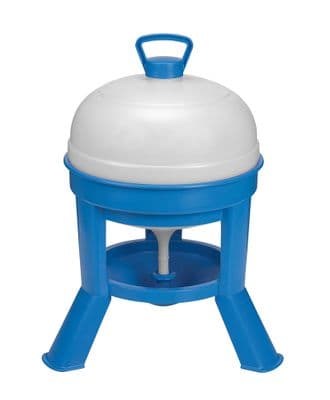 Large Drinker with Legs - 20lt - Blue/White