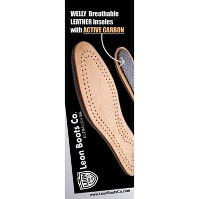 LBC ANTI-ODOUR LEATHER INSOLES