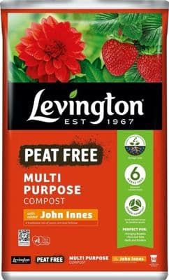 Levington Multi Purpose Peat Free Compost With John Innes - 50L