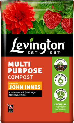 Levington Multi Purpose Peat Free Compost With John Innes - 50L