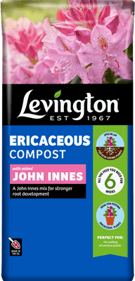 Levington Peat Free Ericaceous Compost With John Innes - 25L