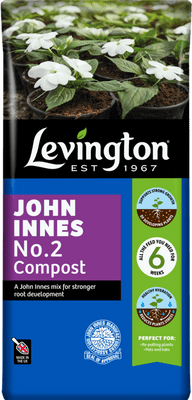 Levington Peat Free John Innes No 2 Compost - 10L