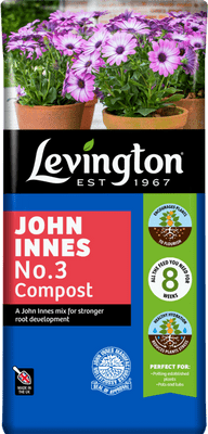 Levington Peat Free John Innes No 3 Compost - 10L
