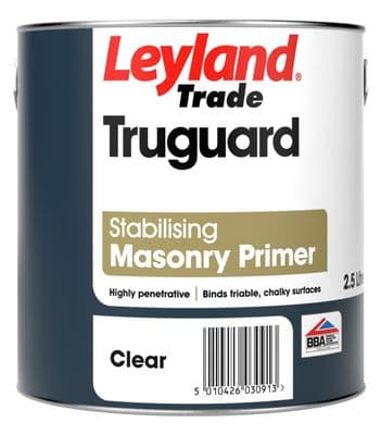 Leyland Trade Truguard Stabilising Masonry Primer - 2.5L Clear