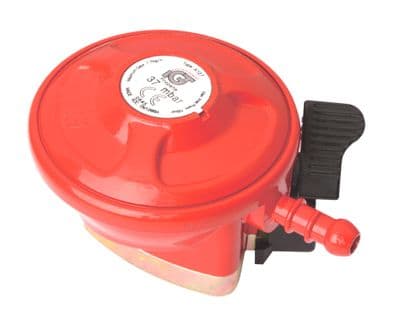 Lifestyle Propane 27mm Clip on Regulator - Red