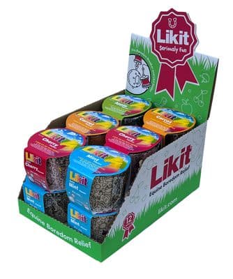 Likit Refill Box of 12 (Large) Mix 1 Apple,Carrot,Cherry,Mint