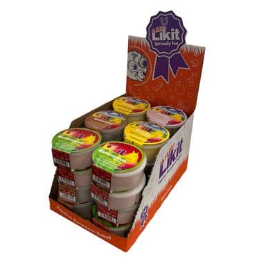Likit Refill Box of 24 (Small) Mix 2 Mango,Garlic,Molasses,Banana