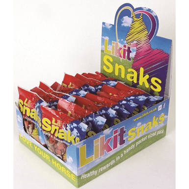 Likit Snacks 100g Display Box of 20 APPLE & CINNAMON