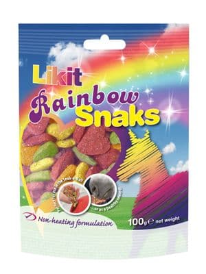 Likit Snacks 100g Display Box of 20 Rainbow