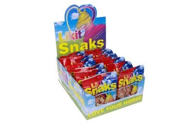 Likit Snacks 500g box of 10 APPLE & CINNAMON