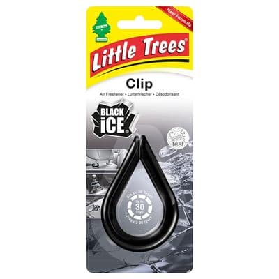 Little Trees Air Freshener Clip - Black Ice