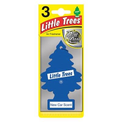 Little Trees Air Freshener Triple Pack - New Car Scent