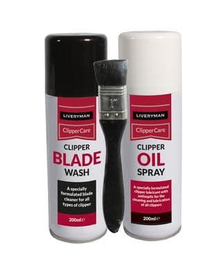 Liveryman Clipper Care Kit (Blade Wash & Oil)