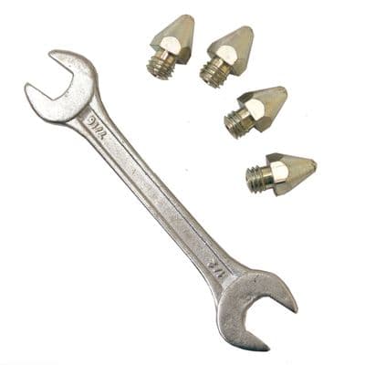 LIVERYMAN STUDS STANDARD TUNGSTEN TIP PLUS SPANNER
