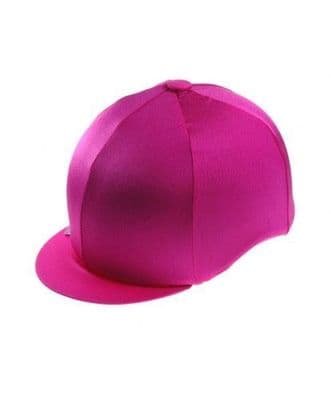 Lycra Hat Cover Plain Cerise Pink